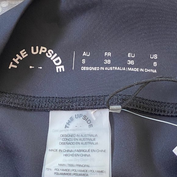 The Upside JET Midi Pant in Black. - Picture 13 of 13